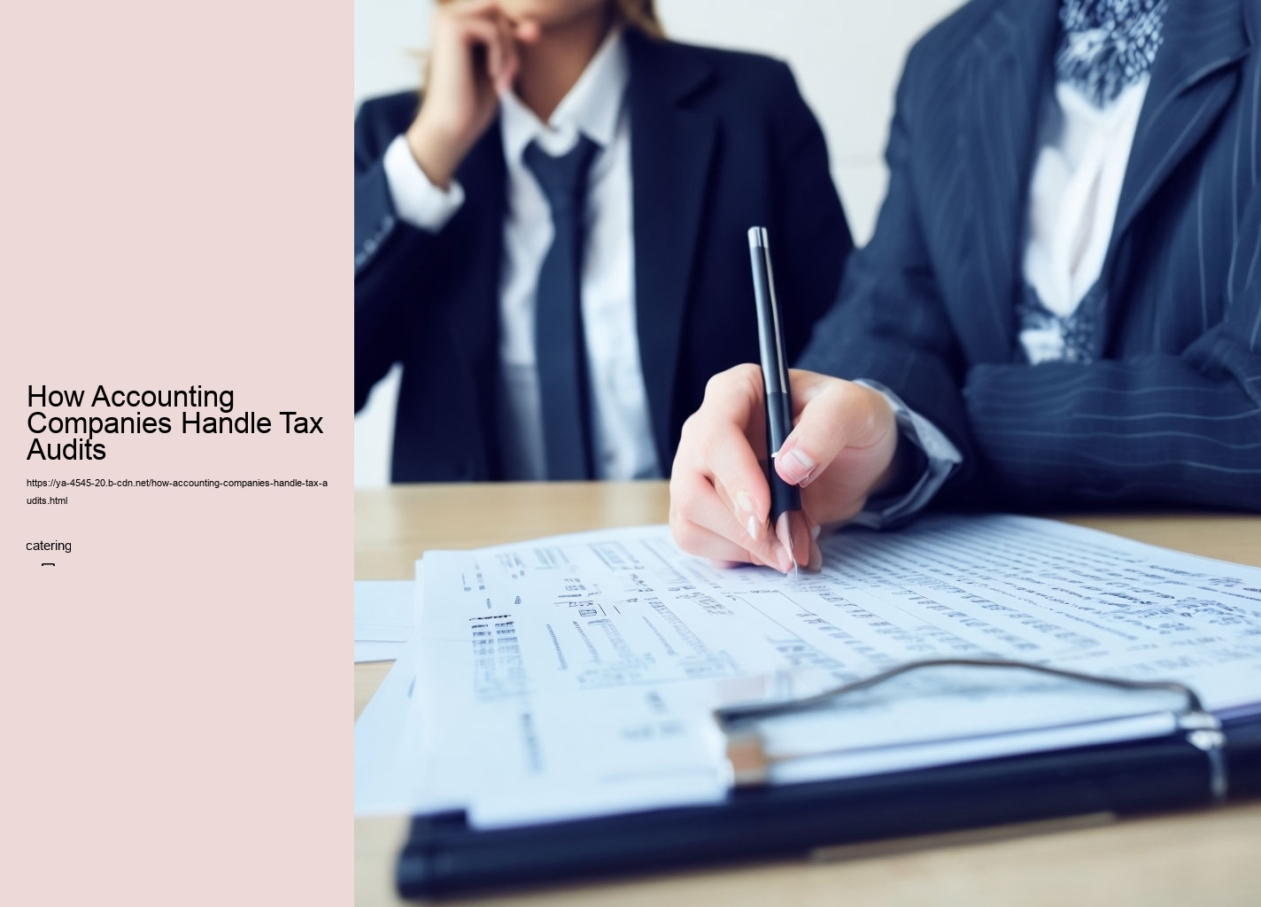 How Accounting Companies Handle Tax Audits